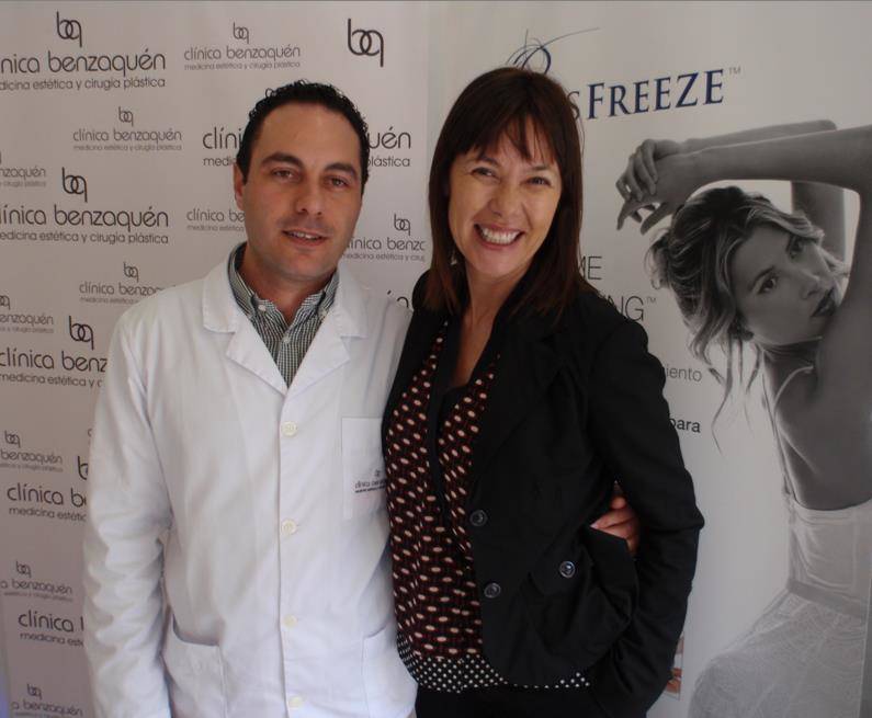 Actrices que estuvieron en el festival de Cine Español 2013, y que una vez más visitaron la Clínica Benzaquén